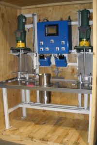 An image of our double mixer machine